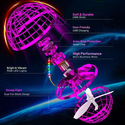 Flying Ball Boomerang